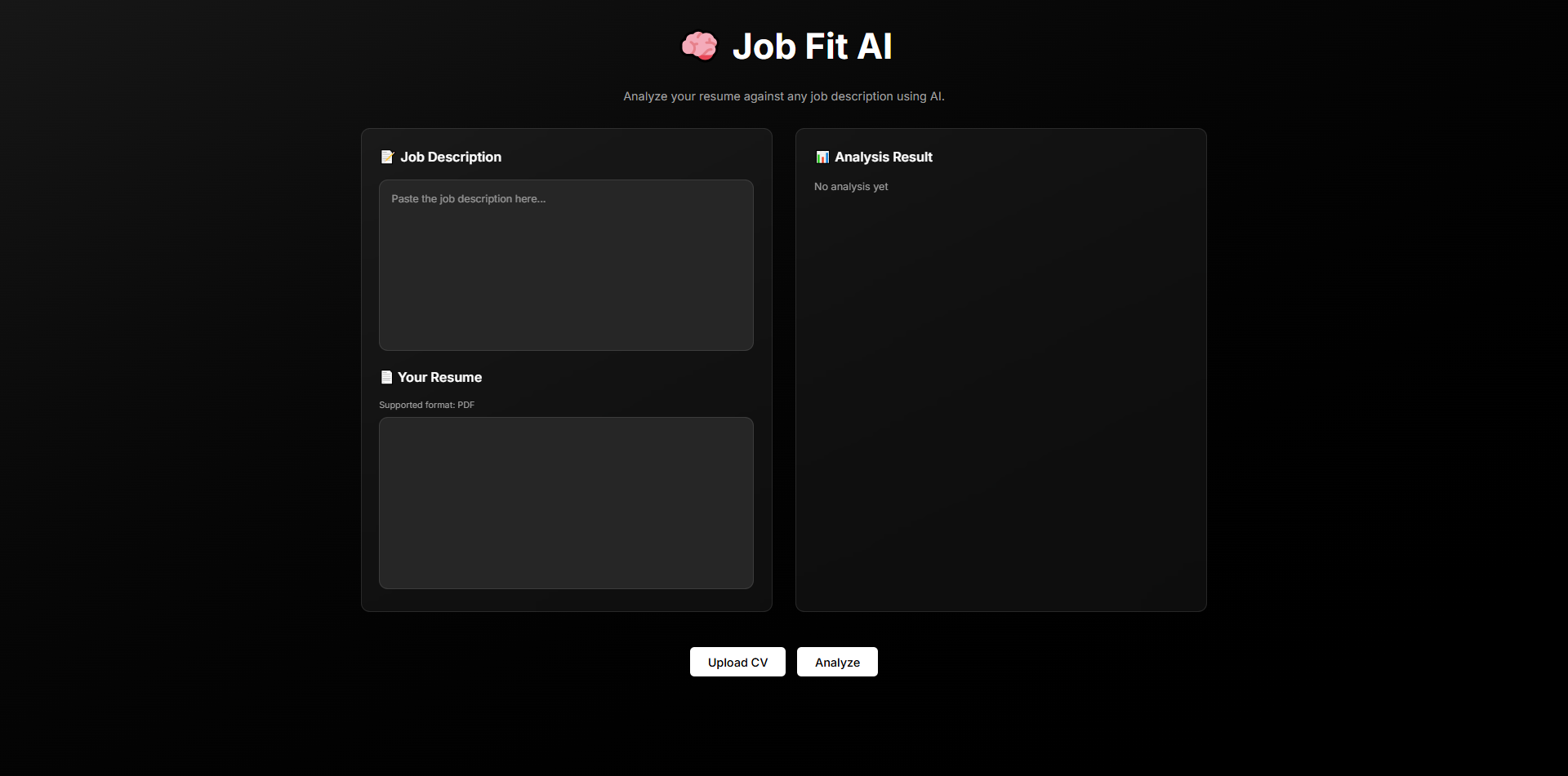 An image of the JobFit AI project.